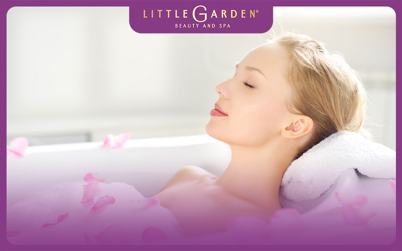Quy trình tắm trắng tại Little Garden Spa