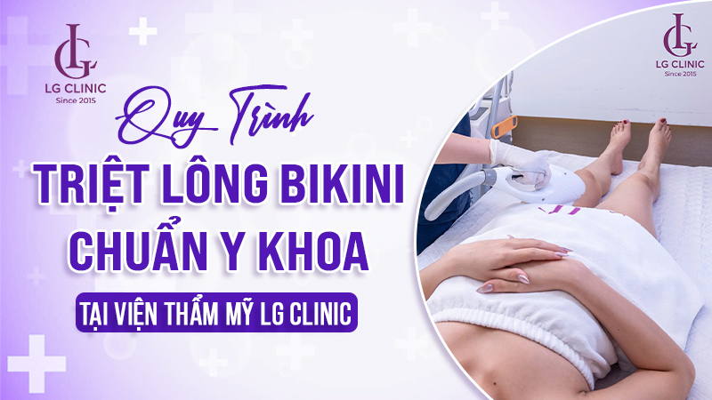 Quy trình triệt lông bikini