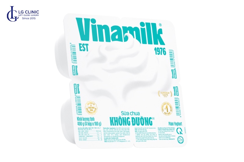 trị mụn ẩn bằng sữa chua không đường