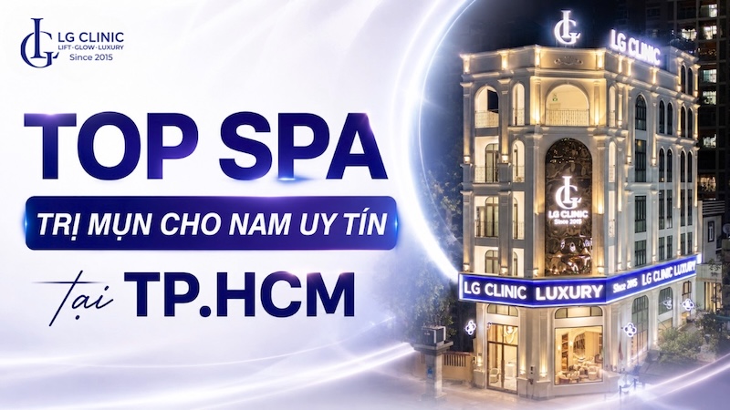 spa trị mụn cho nam