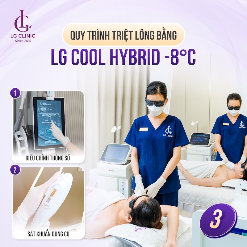 triệt lông LG Cool Hybrid