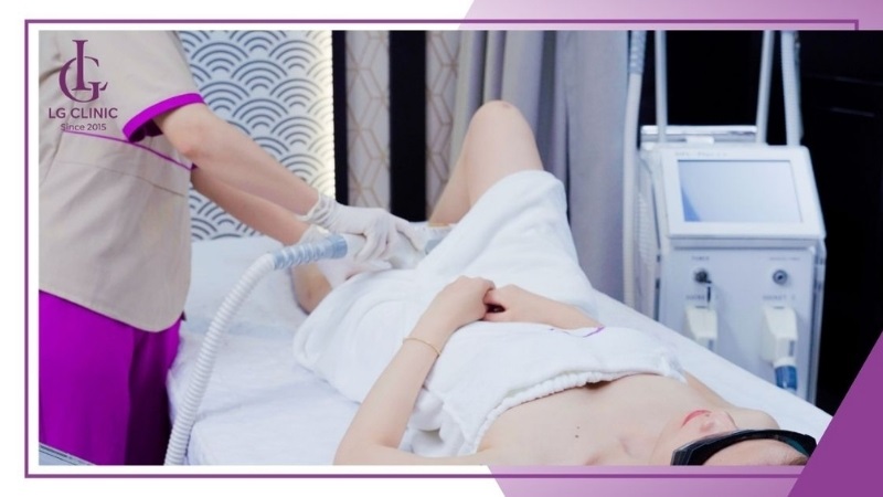 Triệt lông vùng kín tạo hình bikini phong thủy theo số mệnh tại LG Clinic