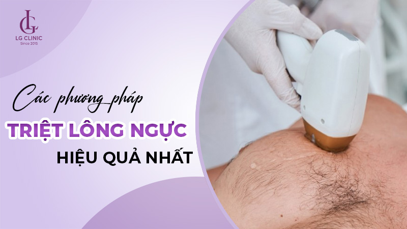 Triệt lông ngực