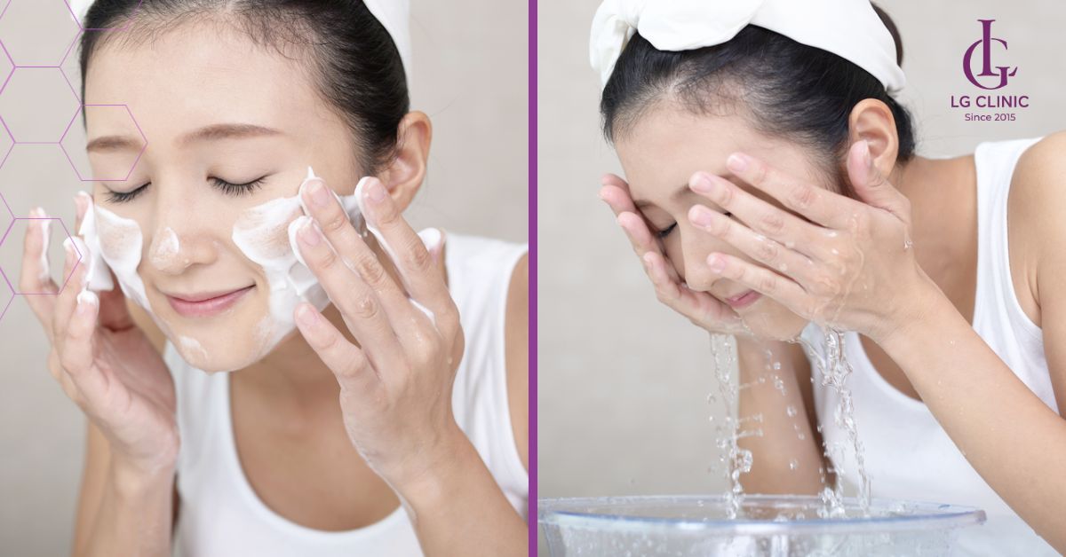 ve-sinh-da-mat-dung-cach-bang-viec-ket-hop-sua-rua-mat-voi-nuoc-mat Vệ sinh da mặt đúng cách bằng việc kết hợp sữa rửa mặt với nước mát