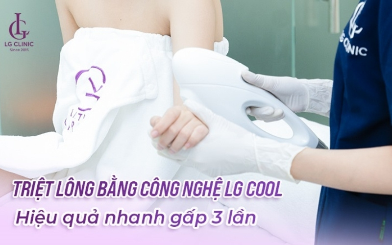 công nghệ triệt râu quai nón vĩnh viễn tại LG Clinic.