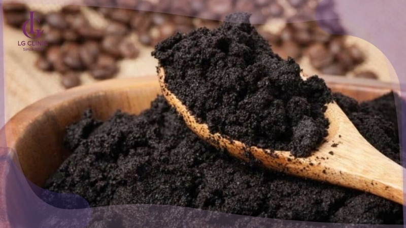 cách làm trắng da toàn thân bằng bã cà phê