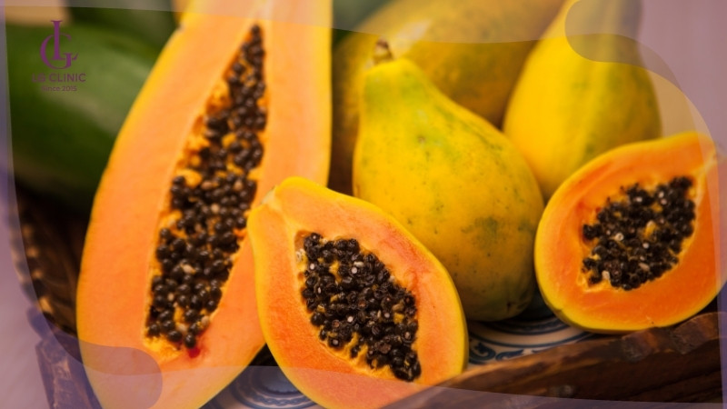 cách làm trắng da toàn thân bằng đu đủ