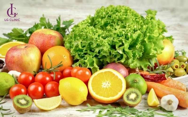 Chế độ ăn giàu vitamin giúp dưỡng trắng da toàn thân cho học sinh