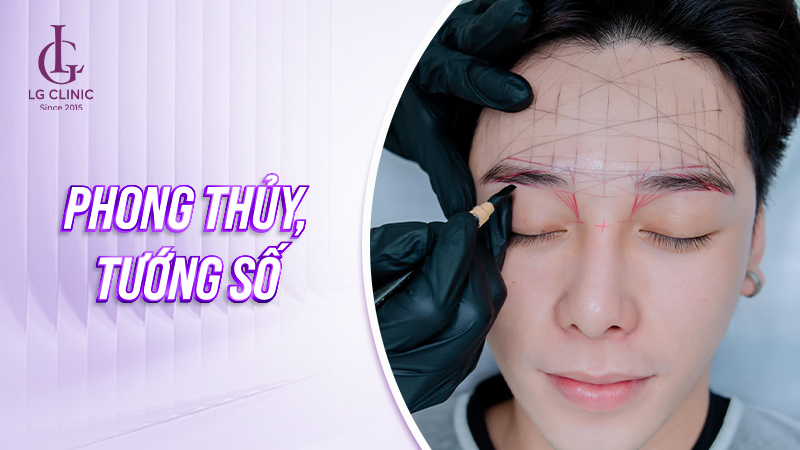 Điêu khắc chân mày nam để thay đổi tướng số