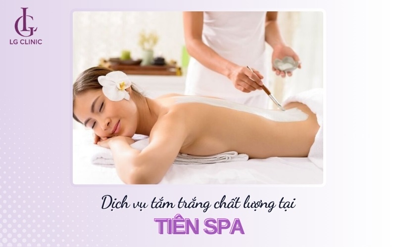 Dịch vụ tắm trắng tại Tiên Spa