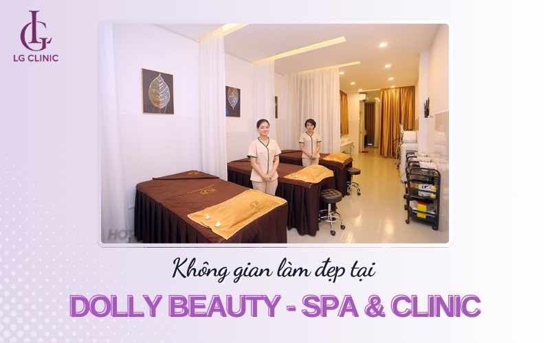 Không gian làm đẹp tại Dolly Beauty