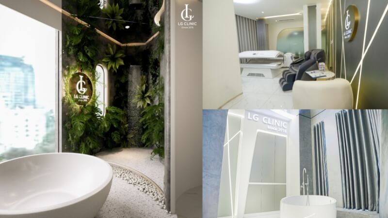 Phòng tắm trắng LG Clinic chi nhánh Quận 1