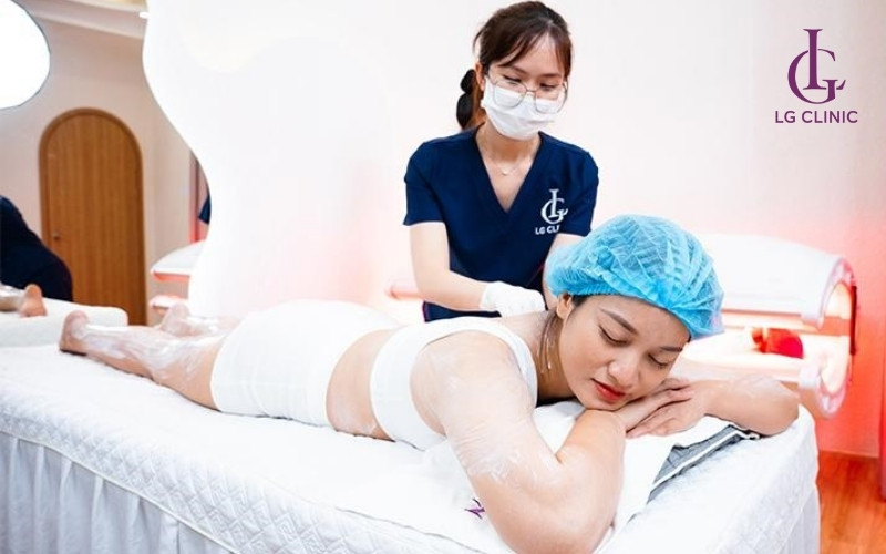 Tắm trắng tại LG Clinic