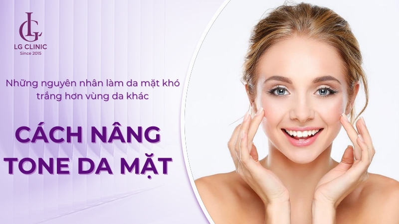 Tại sao da mặt khó trắng