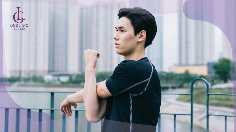 tập thể dục thường xuyên giúp làm cải thiện làn da cho nam