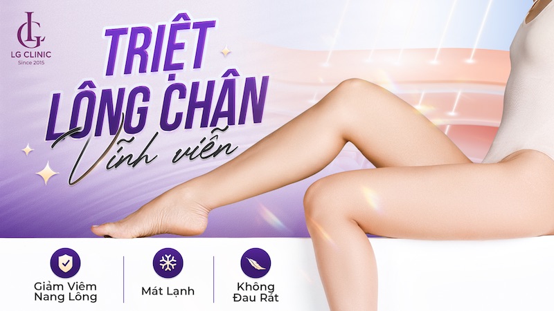 triệt lông chân vĩnh viễn