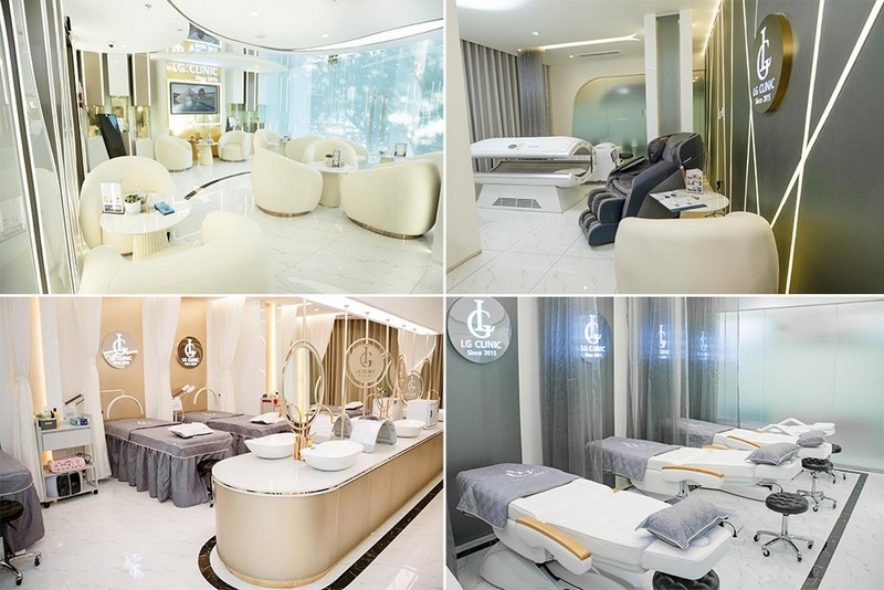 Không gian làm đẹp đạt chuẩn 5 sao tại VTM LG Clinic