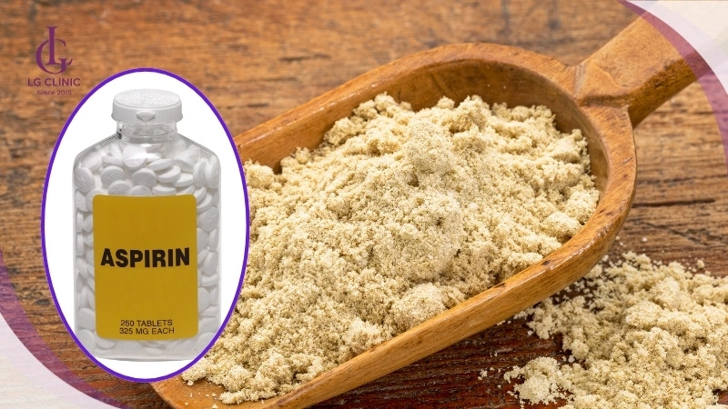 Tắm trắng từ cám gạo và aspirin