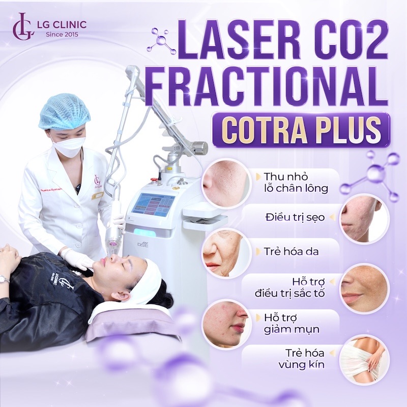 trẻ hoá da mặt bằng laser