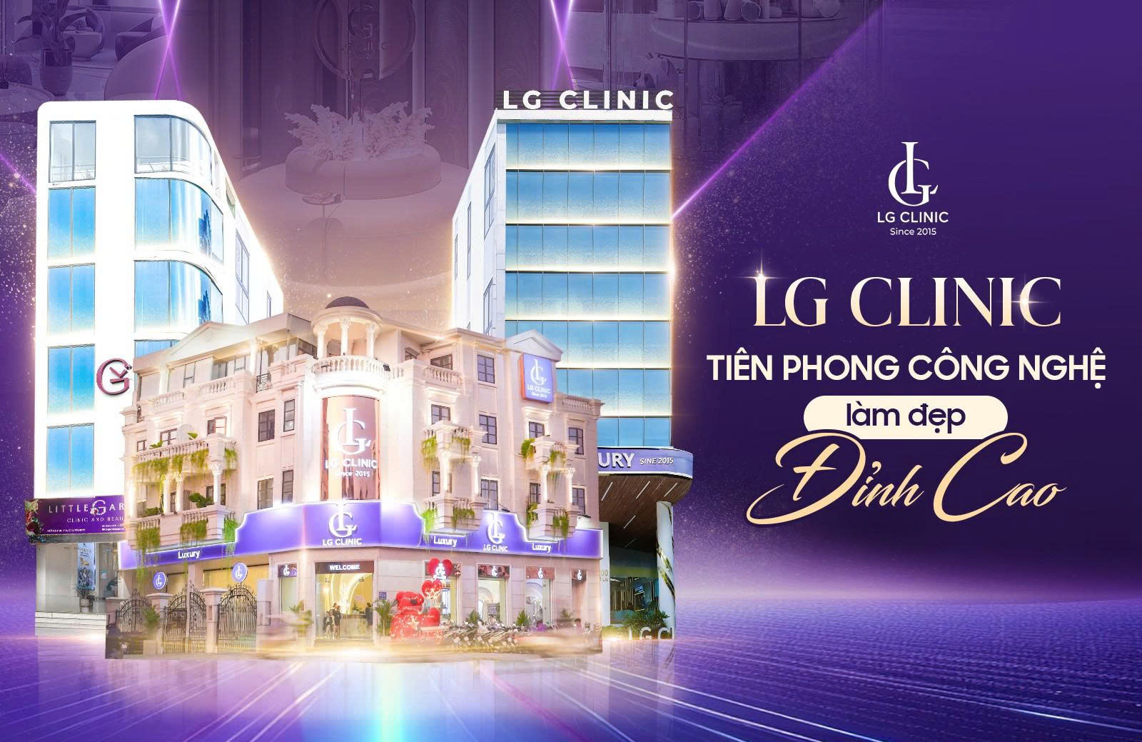 LG Clinic thương hiệu tiên phong trong công nghệ làm đẹp triệt lông