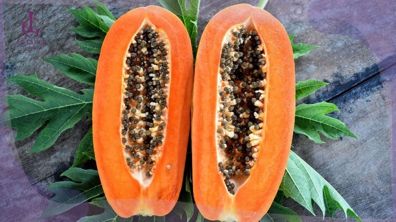 ăn đu đủ giúp làm trắng da