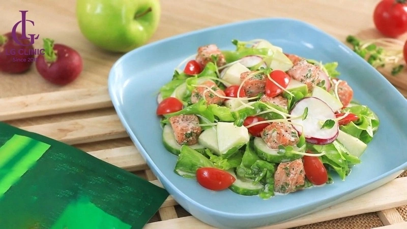 Thực đơn ăn uống làm trắng da trong 1 tuần