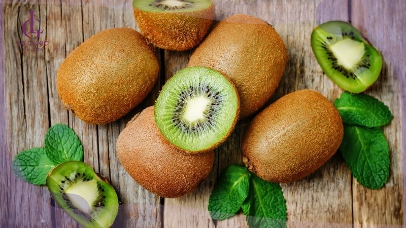 ăn kiwi để trắng da