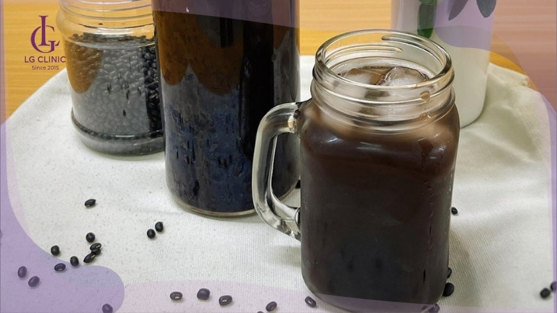 nước đậu rang giúp làm trắng da