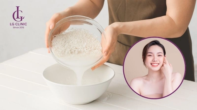 Nước vo gạo có tác dụng làm trắng da hiệu quả