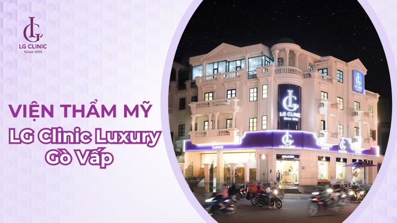 Mặt tiền của chi nhánh LG Clinic Quận Gò Vấp