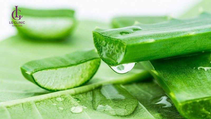 thoa gel lô hội sau khi wax lông