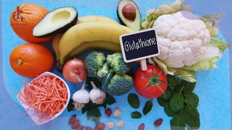 thực phẩm giàu glutathione giúp trắng da