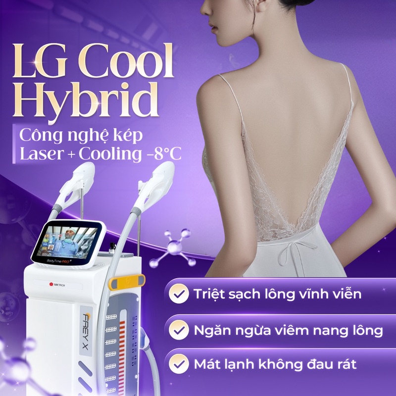 công nghệ triệt lông lưng