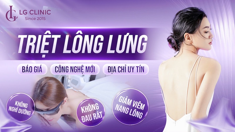 Triệt lông lưng