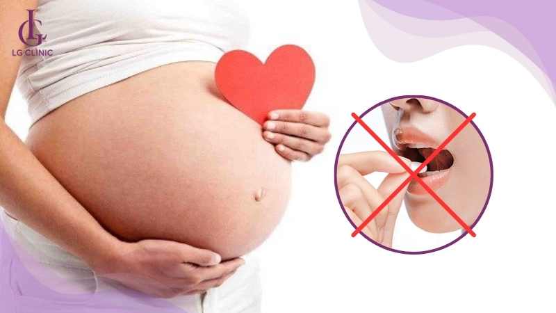 Phụ nữ có thai không nên sử dụng viên ngậm trắng da