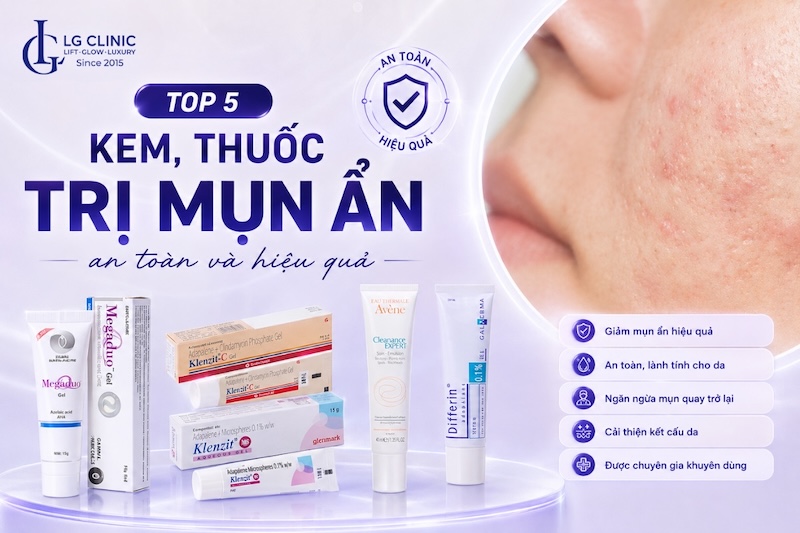 cách đẩy mụn ẩn