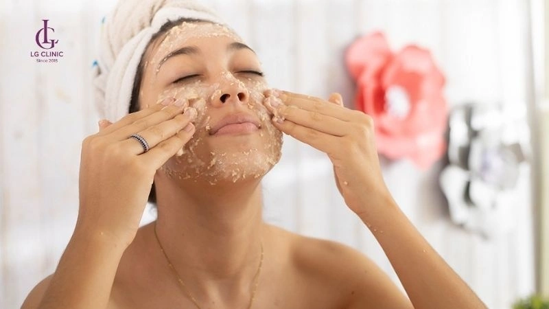 Mặt nạ trắng da từ bột yến mạch