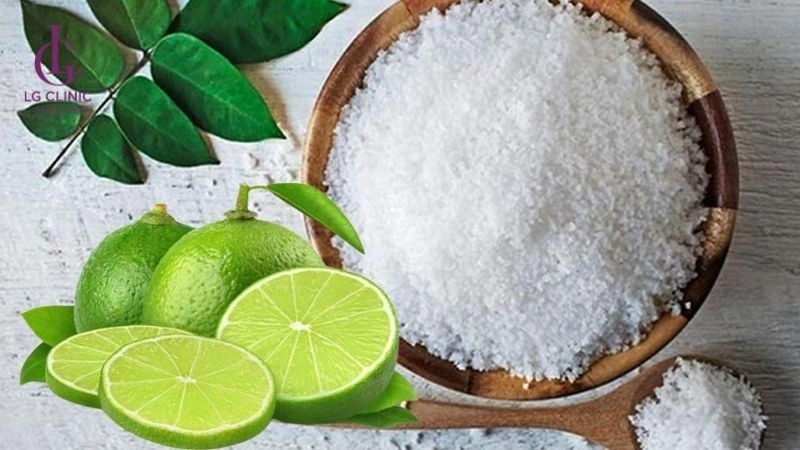 trị thâm nách bằng chanh và muối