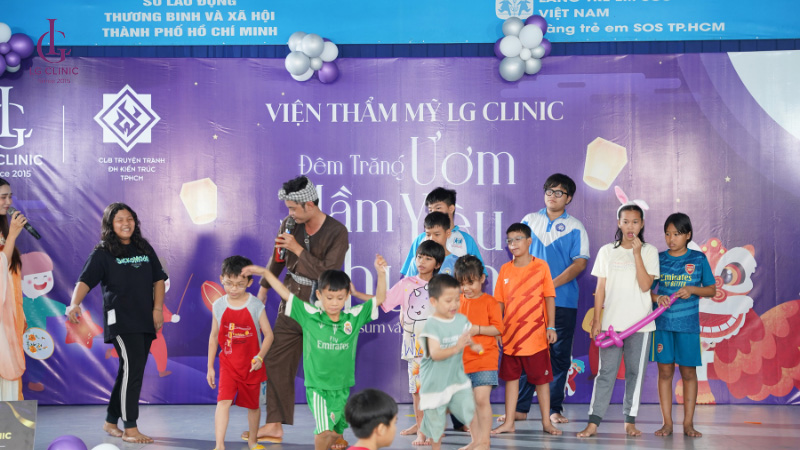 Các hoạt động vui chơi tại làng trẻ SOS Gò Vấp
