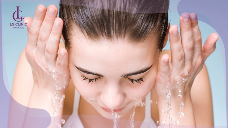 giữ vệ sinh da mặt