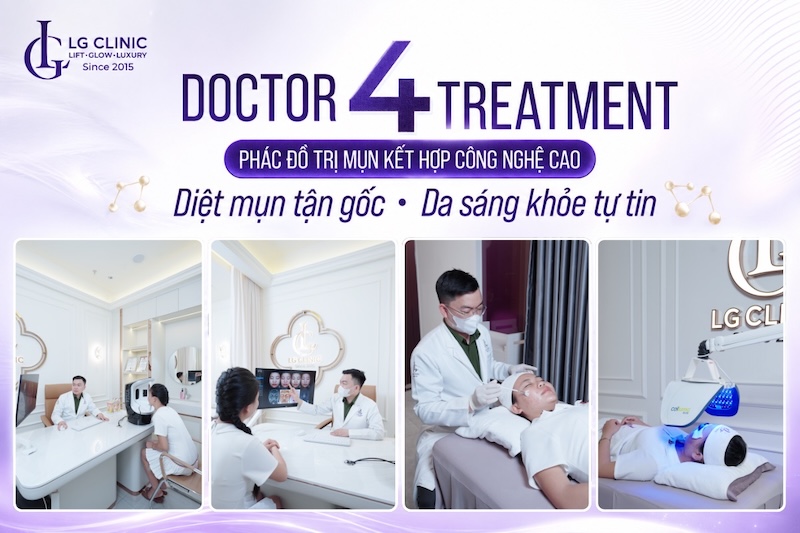 liệu trình trị mụn tại spa