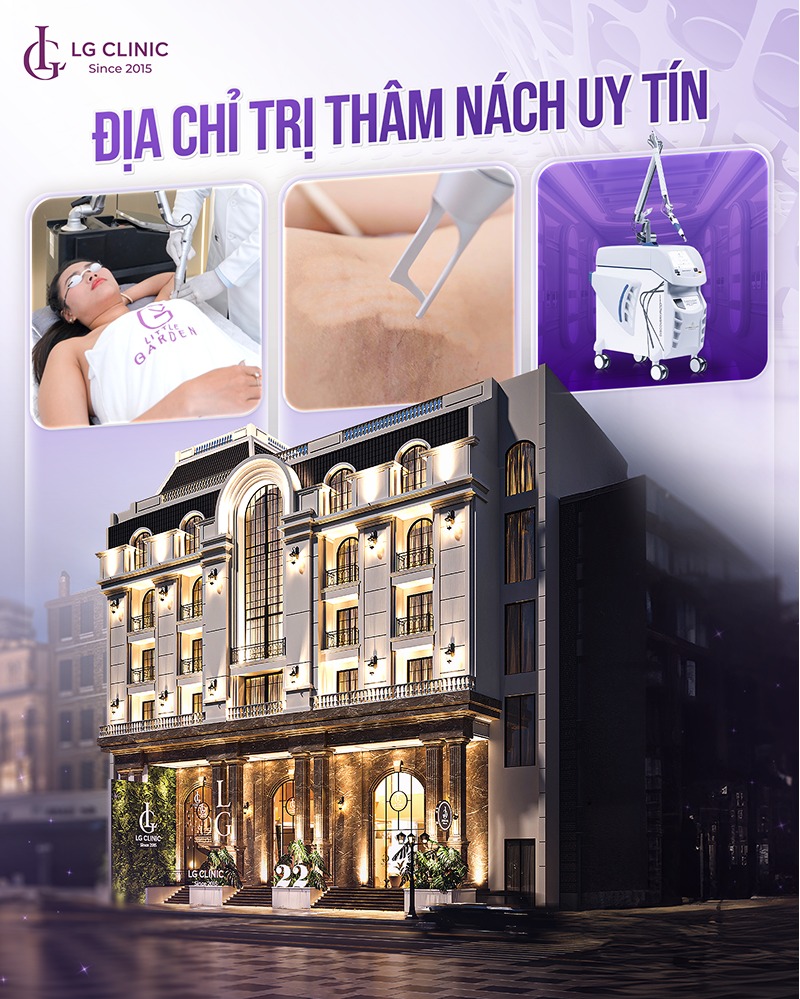 cách trị thâm nách