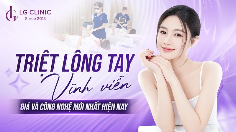 Triệt lông tay vĩnh viễn