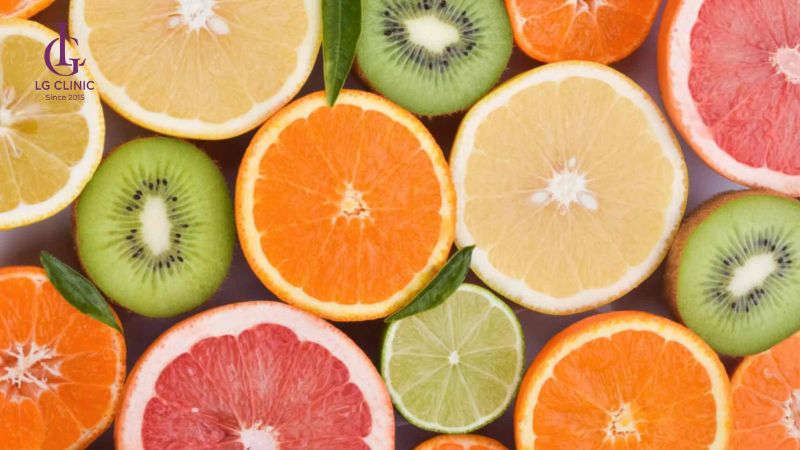 bổ sung vitamin C sau khi wax lông nách tại nhà