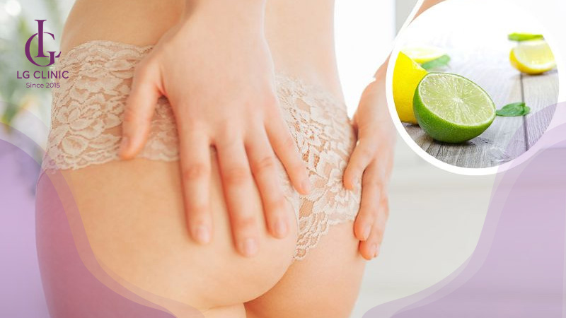 cách trị thâm mông bằng Chanh