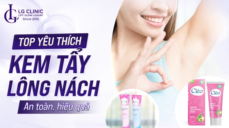 kem tẩy lông nách