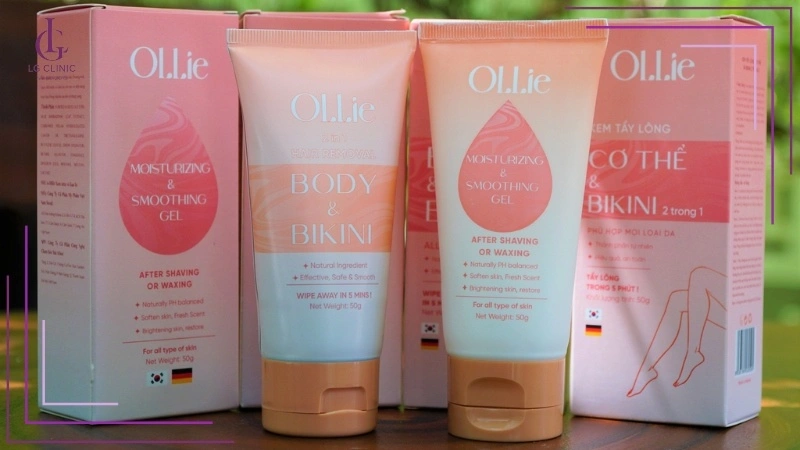 kem tẩy lông nách Ollie
