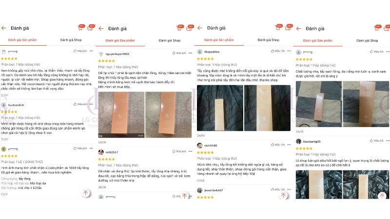 Review thực tế kem tẩy lông Otou Hàn Quốc từ người dùng