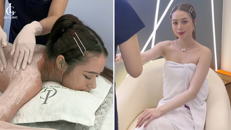 làm trắng da mặt tại spa giá bao nhiêu - tắm trắng da mặt