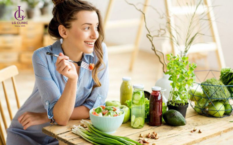 Chế độ ăn rau xanh mỗi ngày